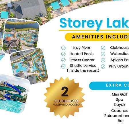 Gorgeous 2Br Lakeview Condo With Waterpark Kissimmee Luaran gambar